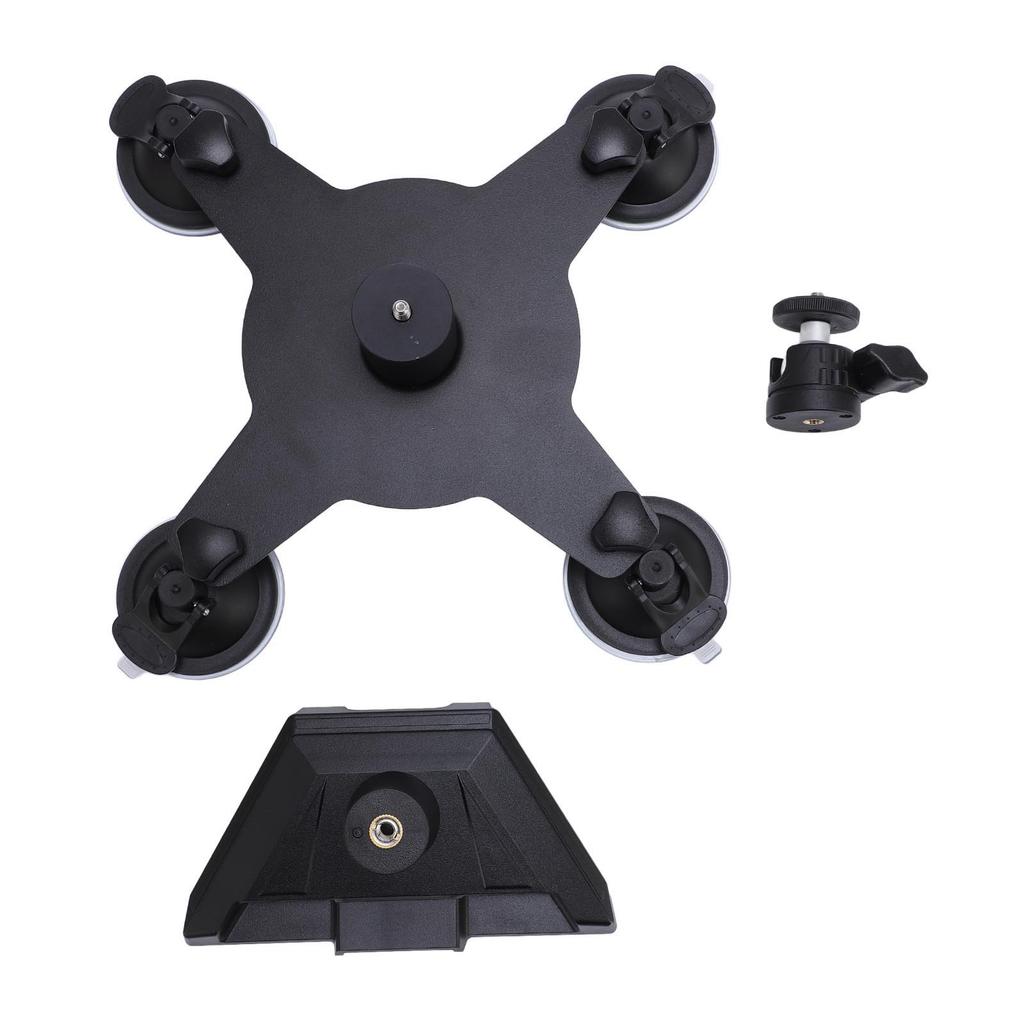 Sunroof Suction Cup Mount Punchless Quick Release Stable Signal Satellite Suction Cup Car Mount for RVs Boats Road Trips