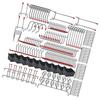 Industrial Strength Pegboard Mounting Hooks Metal Utility Hangers For Tool Shed Workshop Organization Supplies