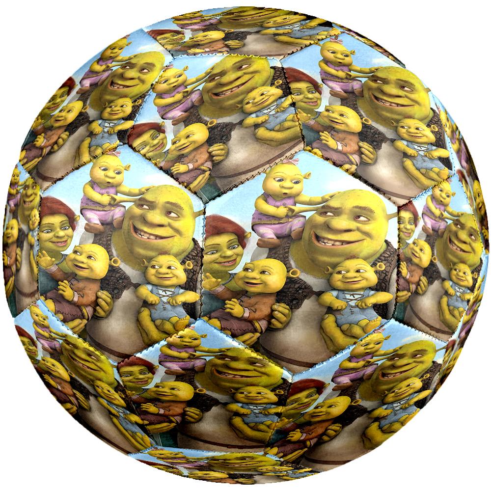 Shrek Theme Size 5 Soccer Ball, Suitable for Both Indoor and Outdoor Matches, a Gift Suitable for Everyone.