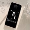 AD88 Death Note Clear Case for Samsung A04 A14 A23 A34 A54 M23 M33 M52 M53 Realme 10 9 C30S C35 C55 VIVO Y02 Y21 Y33S Y51 X80 V25 Cover