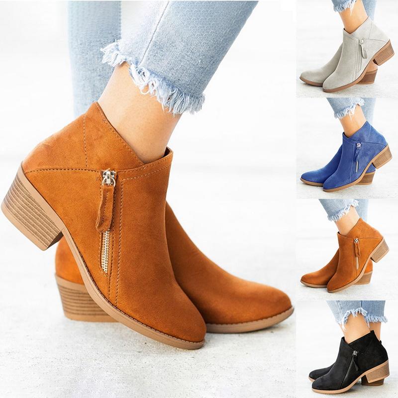 Buy High Quality Women Boots Autumn Winter Boots Classic Zipper Snow