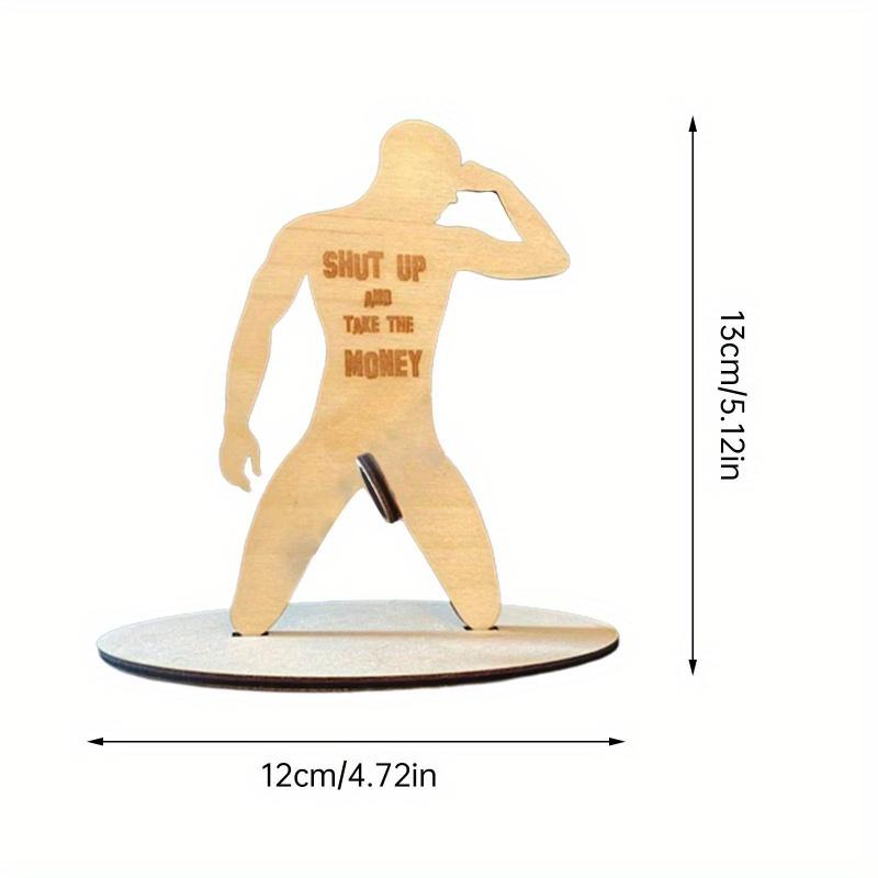 

1 шт., Клип для денег Spoof Man, Держатель для банкнот, Рождественское украшение, Новогоднее украшение, Забавный дизайн формы, Уникальный подарок на день рождения, Специальный дизайн Pack of 1