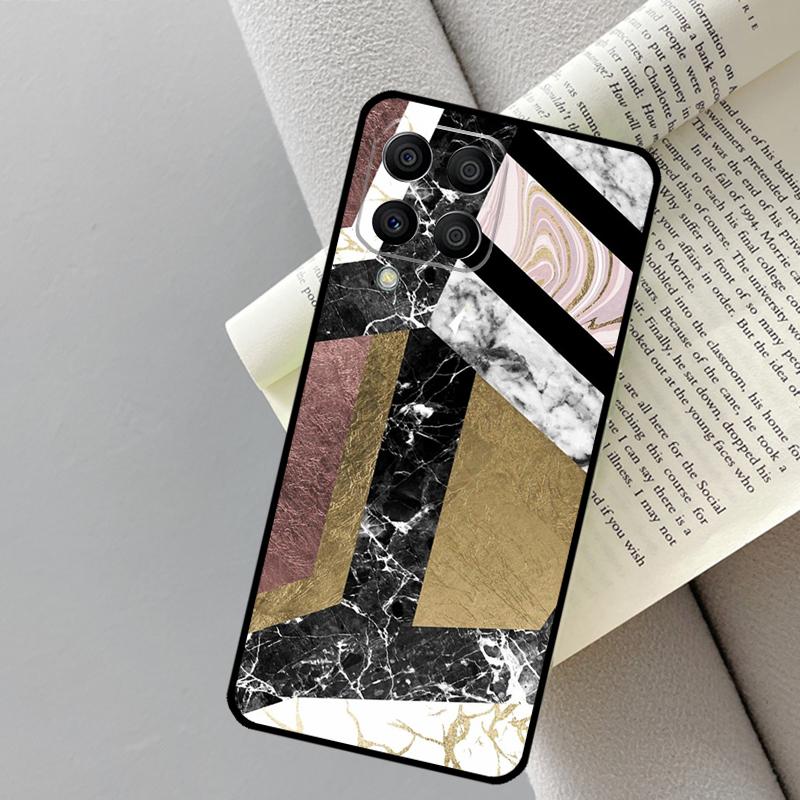 Marble Geometric Art For Samsung Galaxy M35 M21 M16 M06 M33 M13 M53 M11 M31 M55 M15 M14 M34 M54 M12 M32 M52 Case