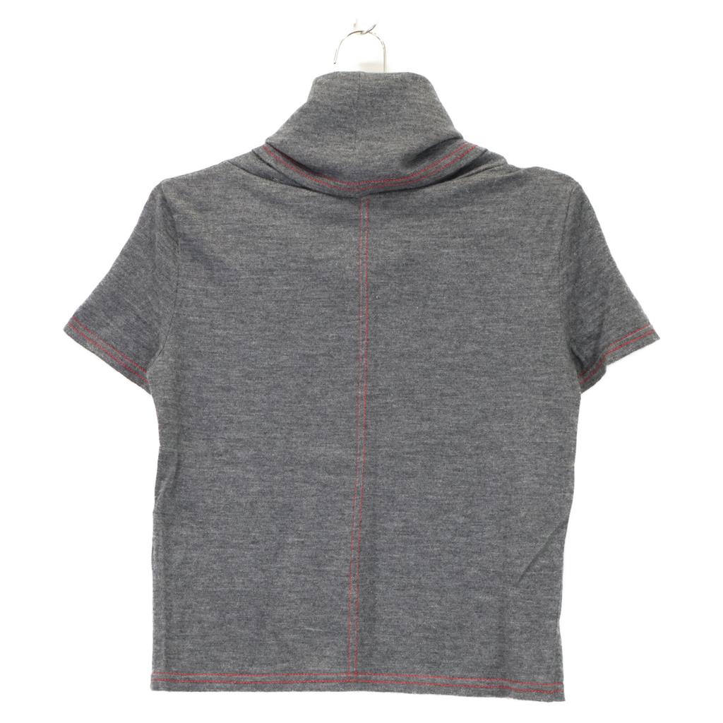 CHANEL Grey 00A P16507V00838 Wool Turtleneck Knit tops 38 grayUsed
