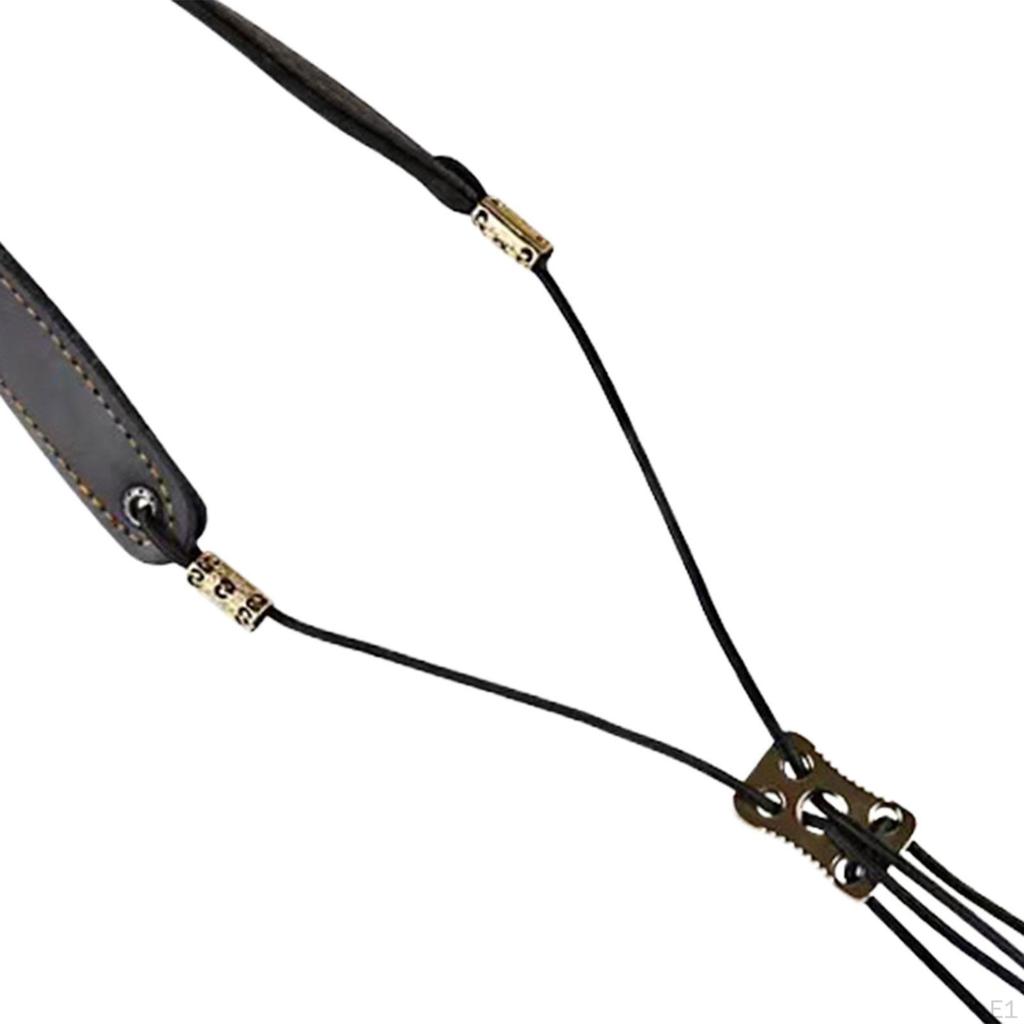 Saxophone Strap Alto Saxophones Convenient Ergonomic Wide Adjustable Sax Neck PU Leather