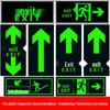 AnTuobu Luminous Safety Exit Sign Decal