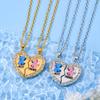 Cute Loves Stitch Angel Heart Shaped Toy Perfect BFF Cosplay Prop Ideal Gift for Girlfriend Or Boyfriend New Year