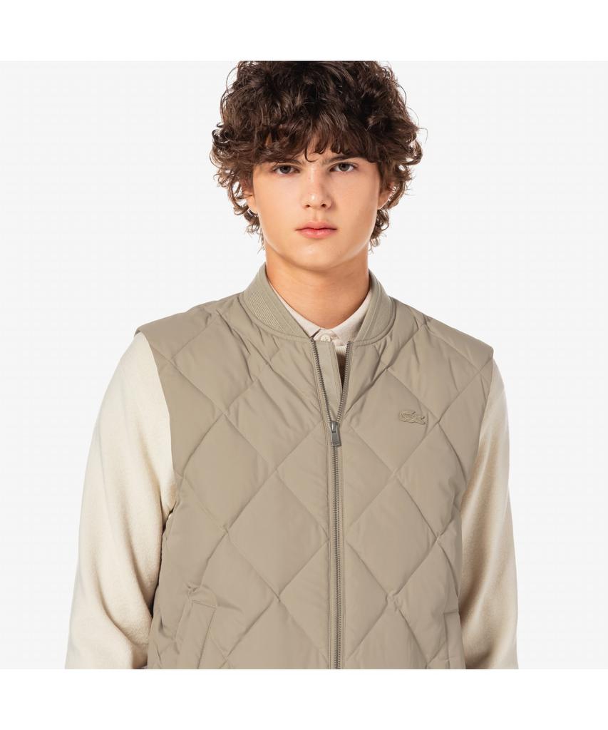 Lacoste Men'S Diamond Quilted Down Vest Bh282E-55N 02S