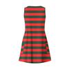 Women's Casual Print Summer Bohemian Beach Dress With Pockets V Neck Tank Dress