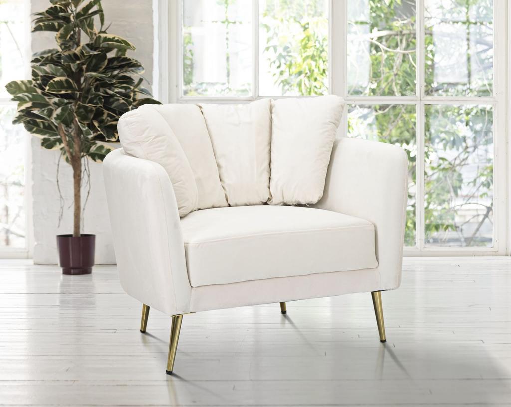 Armchair Kiev Cream Cm 88X77X74