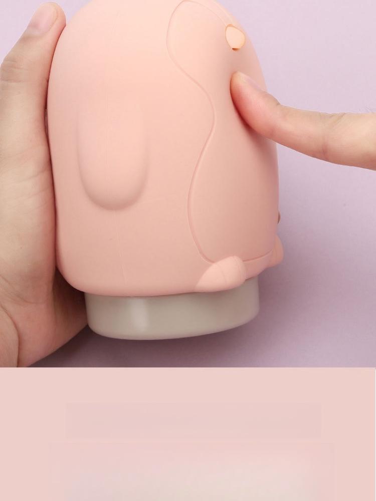 1pc Cartoon Silicone Hot Water BottleWater-fillable Hand WarmerMini Portable Hand Warmer