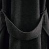 Maxza Single Breasted Collarless Handmade Wool Coat Cd11hc001nh