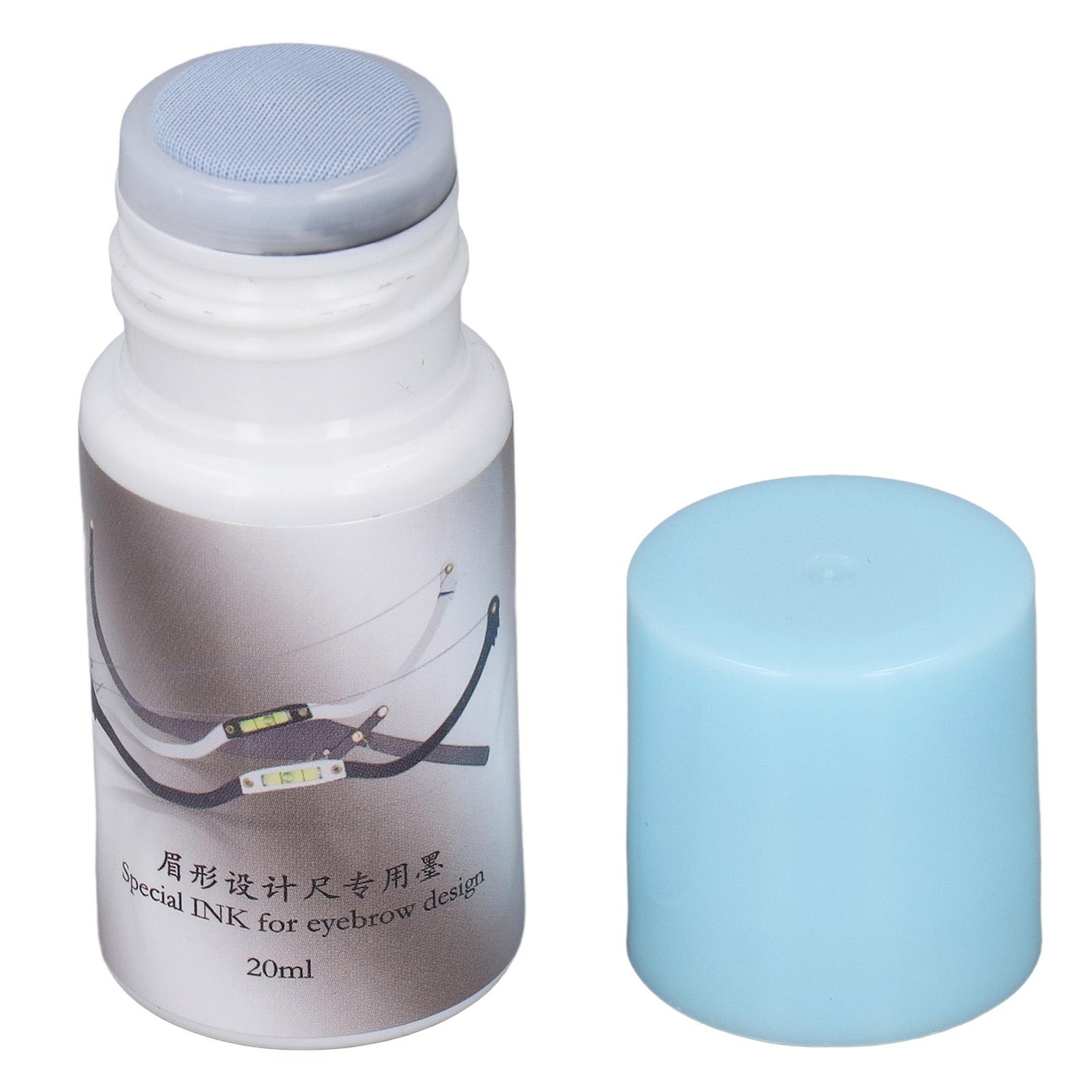 

20 мл Тушь для бровей, формирующая форму, с пигментированной нитью для разметки формы бровей, набор аксессуаров для дизайна бровей, разметка