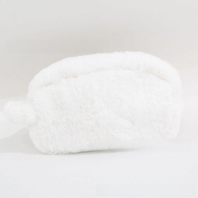 Jack Halloween Plush Makeup Bag With Zipper Storage For Students And Daily Use