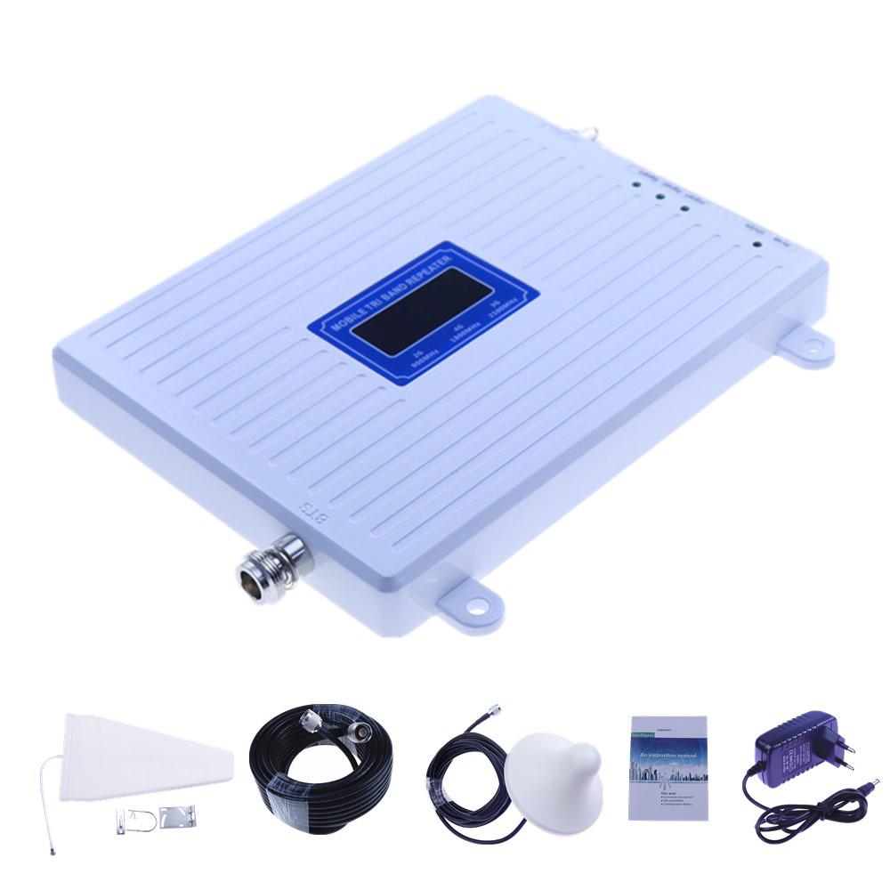 

Усилитель мобильного сигнала 4G/5G для трех сетей для дома