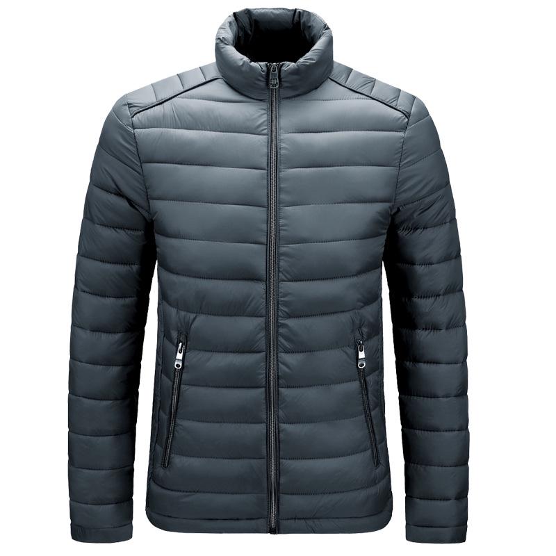 Autumn Winter Lightweight Jackets Men Padded Parka Male Coats Outwear Windbreakers Men Clothing