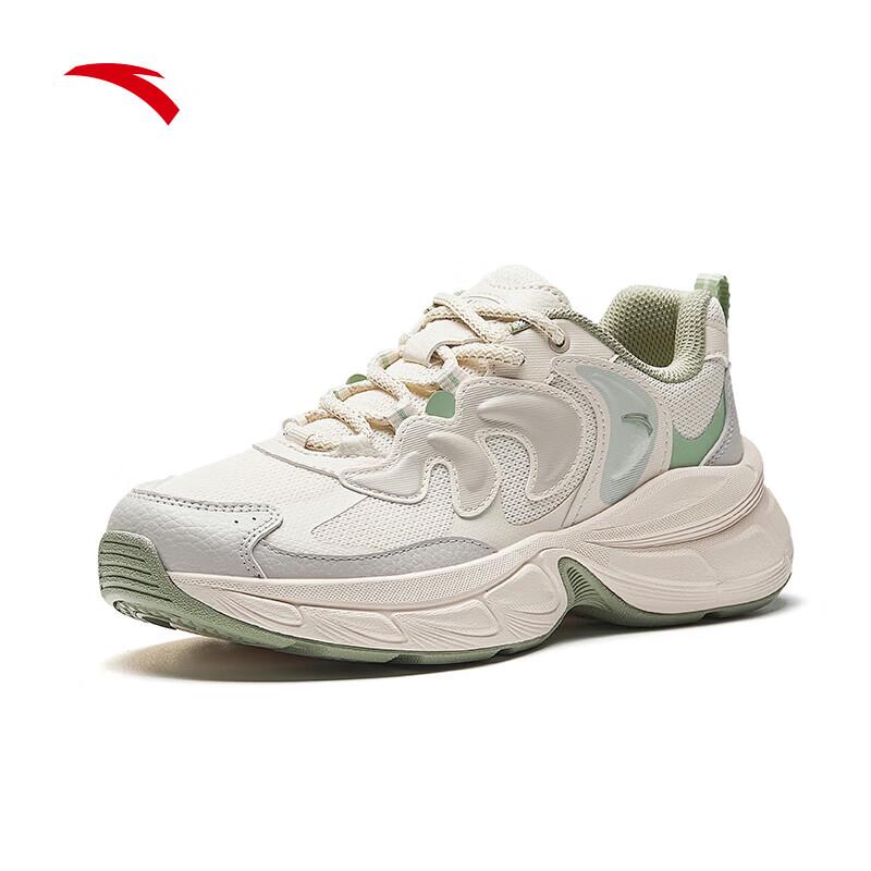 Anta Women s Cashew Thick-Sole Running Shoes 7