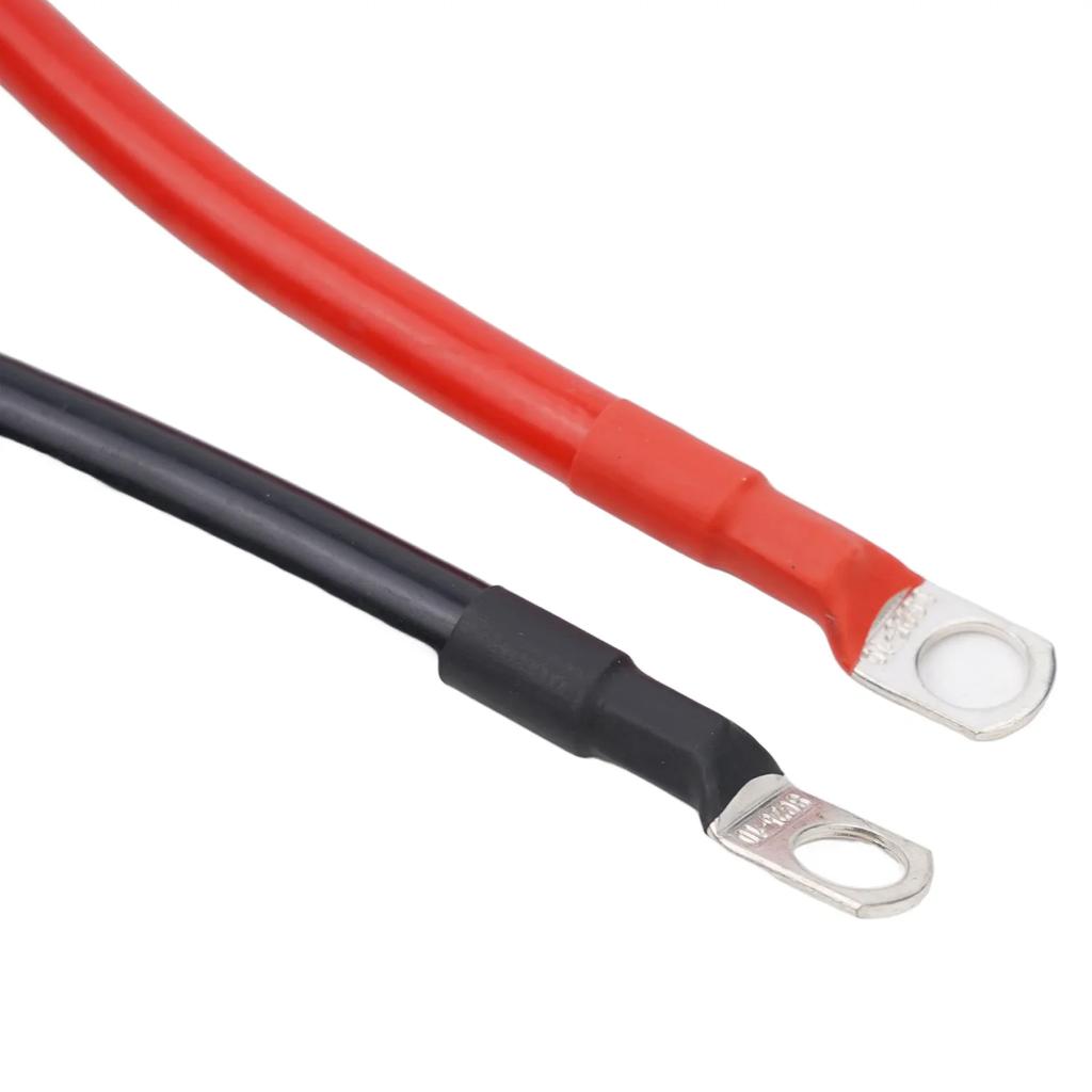 Terminal O Ring Battery Joiner Cable 4 Connector Copper Wire Positive /Negative Car Accessories High Quality