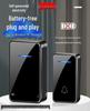 Battery-Free Smart Wireless Doorbell - Self-Powered, Waterproof, Music & Flash Alert System.