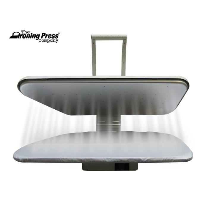 Presse À Repasser À Vapeur Avec Support - Taille Double (80cm X 31cm, 1.600watt) Pour Un Repassage Rapide + De Nombreux Accessoires