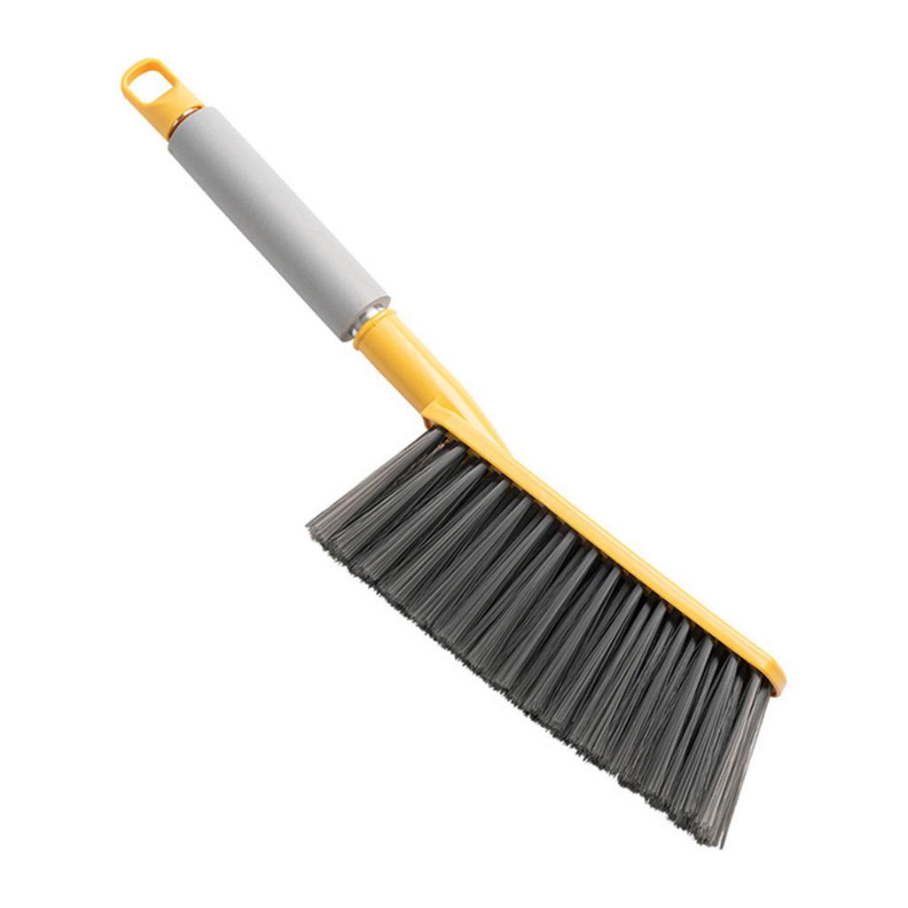 Bed Sweeping Brush Soft Bristle Gentle Sofa Brush with Long Handle Hand Broom Dusting Brush for