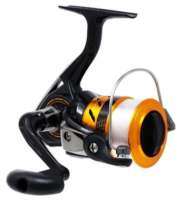 Daiwa Spinnrolle 17 World Spin 2500 (mit Faden) (Modell 2017)