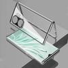 360 Magnetic Adsorption Phone Case for Huawei Nova 12 SE Metal Bumper + Tempered glass Back Cover for Nova 11SE shockproof Shell