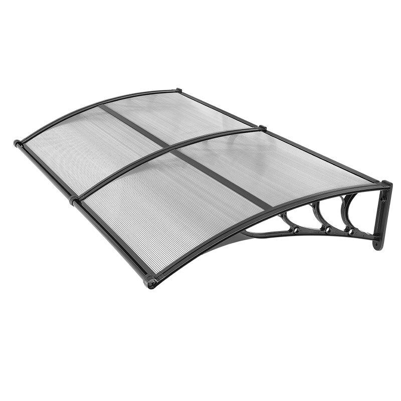 Awnings for Door Entrance, 38 X 78 In, Exterior Front Door Window Awnings with Drainage & ABS Bracket, Rain Snow Sun Protection, Overhang