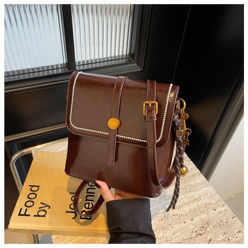 Väska Dam Ny Trendig Mobiltelefonväska Mode Mångsidig Student Damväska Enaxlad Axelväska Liten Fyrkantig Väska