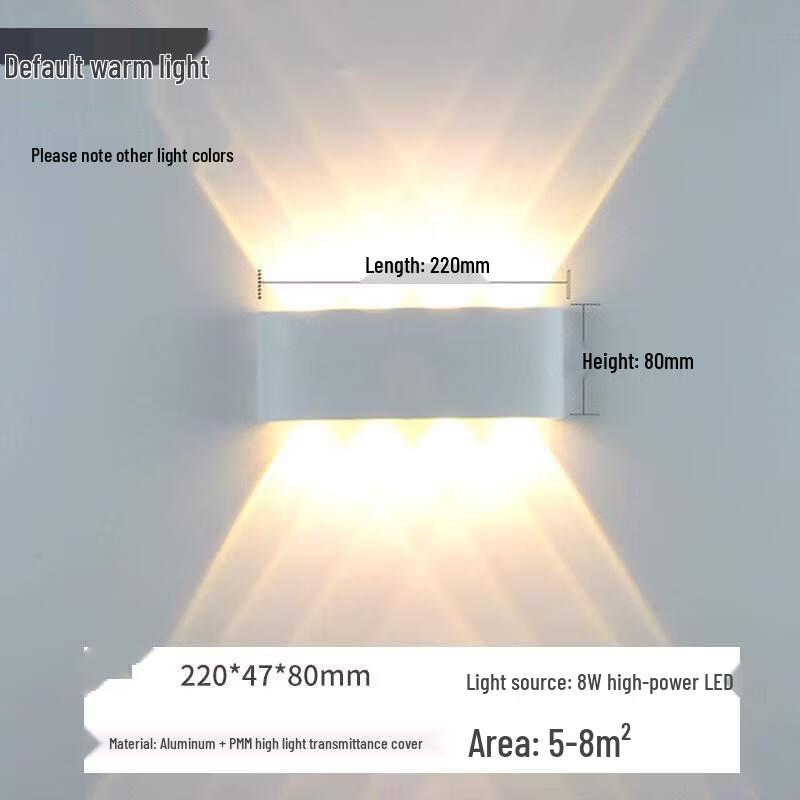Lishi Outdoor LED Wall Spotlight