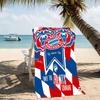 Beach Towel with FC Bayern München logo Pattern - soft,absorbent,machine washable Lightweight&Modern,swimming,Travel Essentials
