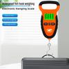 For Fishing Luggage - 50KG/10g Water-Resistant Fish Hook Weighing Portable Hanging Scale Digital Hook Scale Lb/KG/JIN/N Handle Weighing