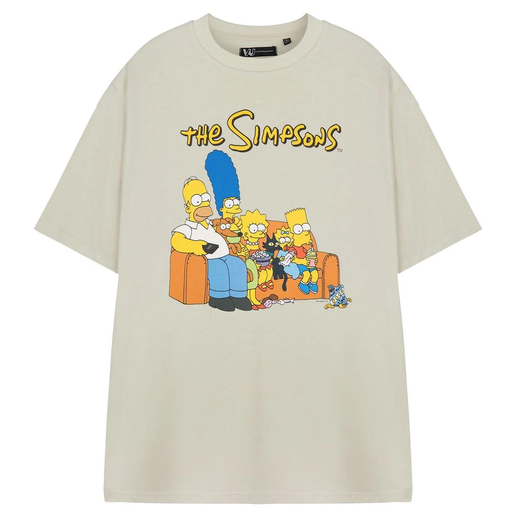 THE SIMPSONS Herren Sofa Kurzarm-T-Shirt