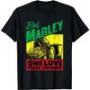 Bob Marley One Love Concert pour la Paix T-shirt One Love T-shirt Paix Cadeau Pour Fans T-shirt Unisexe