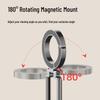 Compact Foldable Magnetic Phone Holder for Streaming and Stand Use