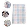 Cotton Checkered Fabric Clothing Home Wear Pajamas Cloth Bag Material Linen Plaid Striped Yarn-Dyed Cotton Fabric Tablecloth