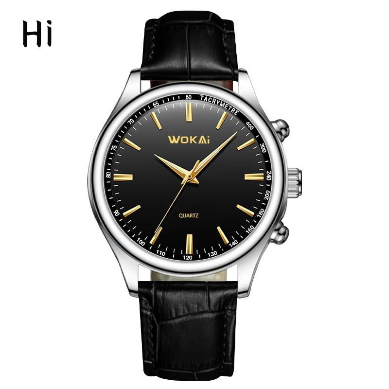 

Новые деловые часы кварцевые спортивные часы повседневные мужские часы с поясом мужские часы