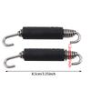 2PCS Stainless Steel Universal Motorcycle Muffler Exhaust Springs Hooks Front Middle Link Pipe Exhaust Connect Spring  Yoshimura