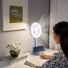 Desktop Fan Light 7200mAh White For Bedroom Desktop Dormitory Desk Study Room Night Lights LED Fan Lighting