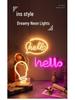 LED Neon Butterfly & Planet Wall Light - Decorative E-sports, Bar, and Photo Prop Night Light