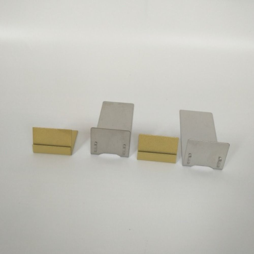 Metal Place Card Holder Gold Price Tags Transparent Sign Holder Menu Holder  Dinner Party