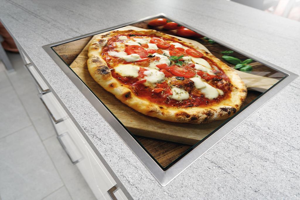 SZKLANA DESKA DO KROJENIA 52x30 PIZZA