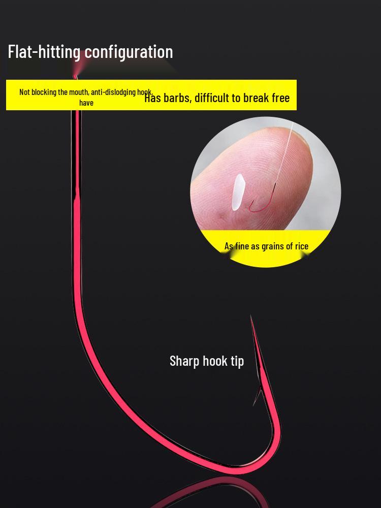 Akita Fox Stream Fishing Line Set: Seven-Star Float, Single Hook, Three Floats, Specialized for Small Fish and Minnow Fishing