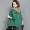Frühling Herbst Frauen Casual Plus Größe 6XL Lose Tasche Jacke Lange Ärmeln Doppel Schicht Windjacke Frau Zipper Up Mit Kapuze Mäntel Damen