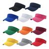 AI-MICH Promotional Multicolor Sun Logo Visor Hat White Plastic Golf Caps Sports Adjustable Visor Hat