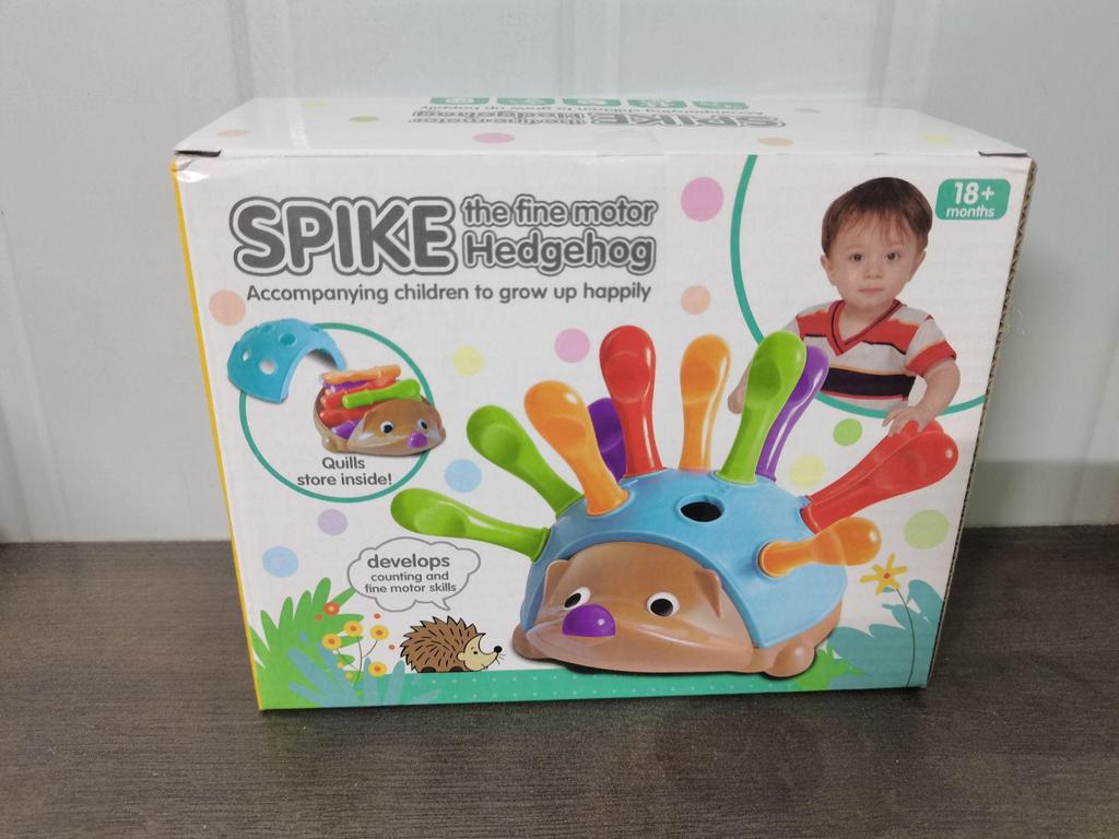 Hedgehog Puzzle Toy for Kids: Develops Fine Motor Skills & Hand-Eye Coordination