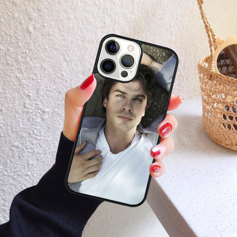 The Vampire Diaries blood damon Phone Case for iPhone 17 Air 16 PRO MAX 15 14 PLUS 11 12 13 Cover Fundas Shell