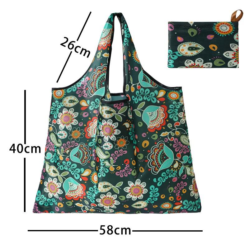 Large Capacity Eco-Friendly Waterproof Foldable Grocery Tote Bag