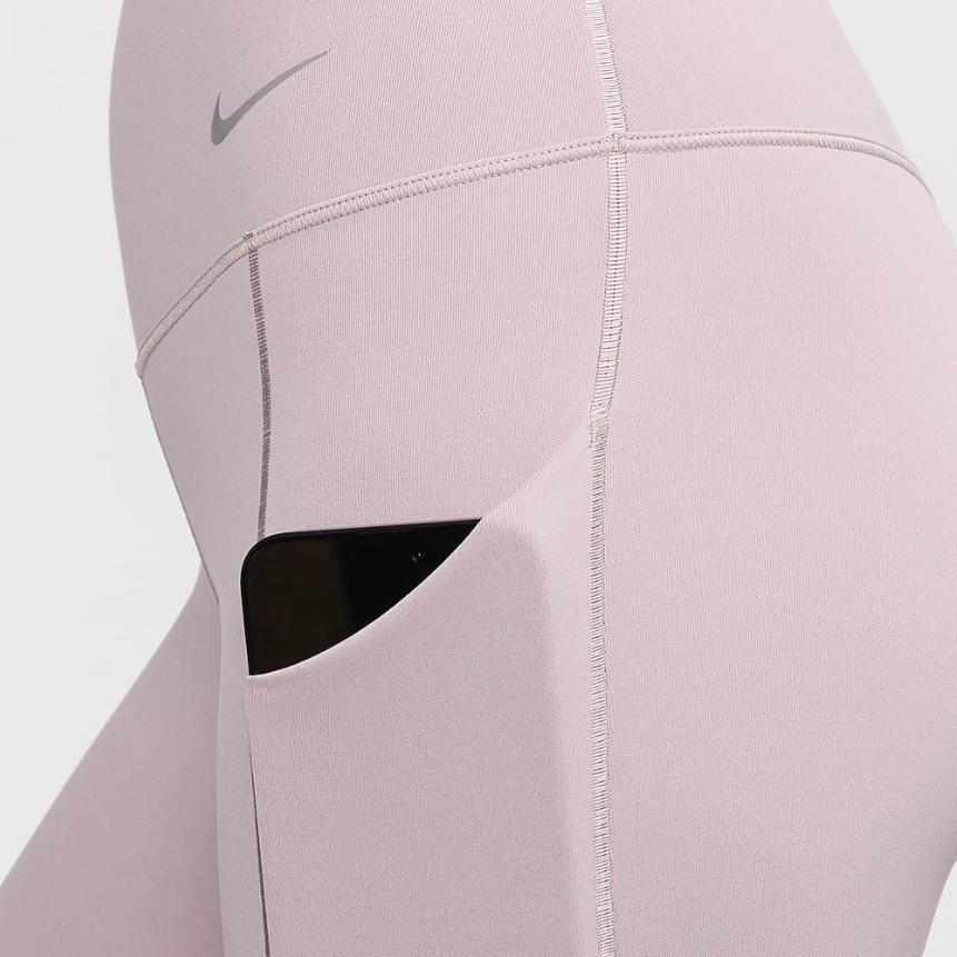 Nike Universal Breathable Quick-Dry High-Waisted Pocket Leggings Women leggings Light-Mineral-Purple Black DQ5898226