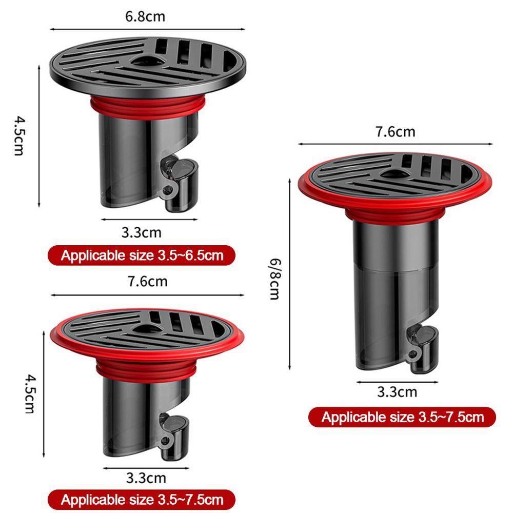 Bouchon de filtre de vidange en acier inoxydable, anti-reflux, bouchon de filtre de vidange de sol de douche, fournitures de salle de bains